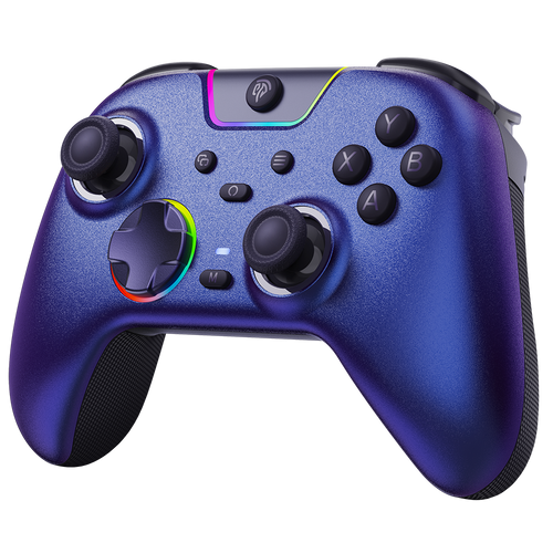 EasySMX® X05 Pro Multiplatform Wireless Gaming Controller with Quiet Button - Limited Edition: Aurora Purple