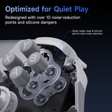 EasySMX® X05 Pro Multiplatform Wireless Gaming Controller with Quiet Button, view 4
