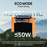 ECO-WORTHY 1100W Off Grid Pure Sine Wave Inverter 12V to 110V, view 3
