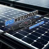 ECO-WORTHY 12AWG 1 Pair Solar MC4 Y Parallel Branch Connectors MFF&FMM Pair, view 6