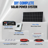ECO-WORTHY 2340W 48V (12x195W) Complete MPPT Off Grid Solar Kit, view 5