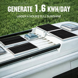 ECO-WORTHY 400W 12V (4x100W) Complete MPPT Off Grid Solar Kit, view 4
