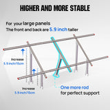 ECO-WORTHY Adjustable Solar Panel Mounting Brackets for 1–4 Pieces of 200W–400W Panels, view 5