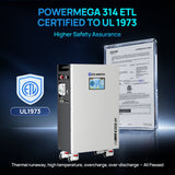 ECO-WORTHY PowerMega 314 | 51.2V 314AH Lithium Battery 16kWh | Active Balance | UL1973, view 2