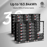 ECO-WORTHY Off Grid Home Power Bundle | 5kW Inverter with 48V 100AH Server Rack Battery, view 5