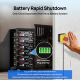 ECO-WORTHY Cubix100 48V 100Ah Server Rack Battery | Bluetooth & WiFi | 10 Years Warranty | UL9540 | UL1973 | UL9540A | CEC Listed, view 6