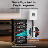 ECO-WORTHY RACK6 V2.1 I 6-Layer Rack With 600A Busbar| For Server Rack Battery All Versions, view 5