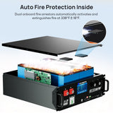 ECO-WORTHY Cubix 100 Pro V2 | 48V 100AH Server Rack Battery | Active Balancing | Low-Temp Charge | 10 Years Warranty, view 5