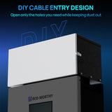 ECO-WORTHY ECO‑WORTHY PowerMega Conduit Box, Cable Management & Terminal Protection Enclosure for 48V 314Ah Battery, 180° Hinged Door, Clean Wiring for Off‑Grid Solar Energy Storage System, Compatible with ECO WORTHY 10kW/5kW & Most Inverters, fits 400A Busbar, view 4