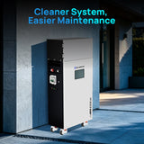 ECO-WORTHY ECO‑WORTHY PowerMega Conduit Box, Cable Management & Terminal Protection Enclosure for 48V 314Ah Battery, 180° Hinged Door, Clean Wiring for Off‑Grid Solar Energy Storage System, Compatible with ECO WORTHY 10kW/5kW & Most Inverters, fits 400A Busbar, view 6
