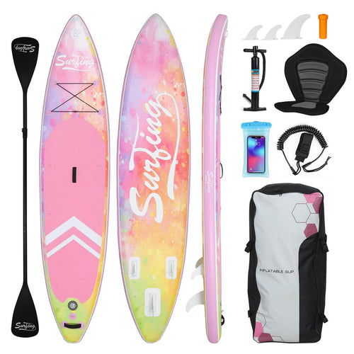 Elecwish 11' Inflatable Stand Up Paddle Board with Kayak Seat SP2012