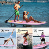 Elecwish 11' Inflatable Stand Up Paddle Board with Kayak Seat SP2012, view 6