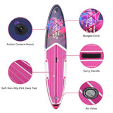 Elecwish 11' Inflatable Stand Up Paddle Board with Kayak Seat SP2013, view 3