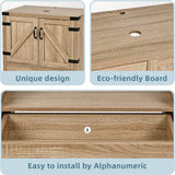 Elecwish Wood Fixture 28" Bathroom Vanity Without Sink BA012, view 5