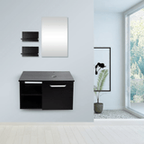 Elecwish Chic 28" Black Bathroom Vanity BA20079, view 2