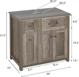 Elecwish 30 inches Wooden Bathroom Vanity Without Sink-BA043, view 2