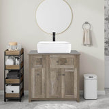 Elecwish 30 inches Wooden Bathroom Vanity Without Sink-BA043, view 3