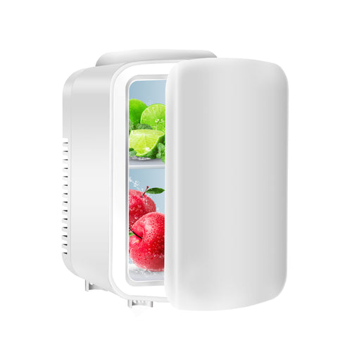 Elecwish 4L/6 Can Portable Cooler & Warmer Freon-Free Small Refrigerator