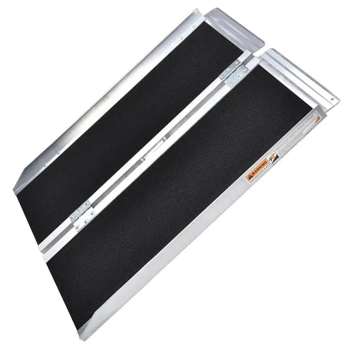 Elecwish 3-5 FT Non Skid Aluminum Portable Wheelchair Ramp