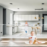 Elecwish 8 Panels Baby Gate Heavy Duty Playpen PA739, view 6