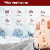 Elecwish 8KW Diesel Heater All in One with Remote Control and LCD Display GH003, view 2