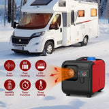 Elecwish 8KW Diesel Heater All in One with Remote Control and LCD Display GH003, view 4