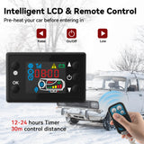 Elecwish 8KW Diesel Heater All in One with Remote Control and LCD Display GH003, view 5
