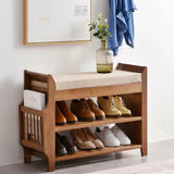 Elecwish 2 Tiers Bamboo Shoe Rack HW105, view 2