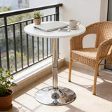 Elecwish Bar Table Round, Adjustable Height Swivel 360 Degrees Tall Cpunter Height Pub Desk, view 2