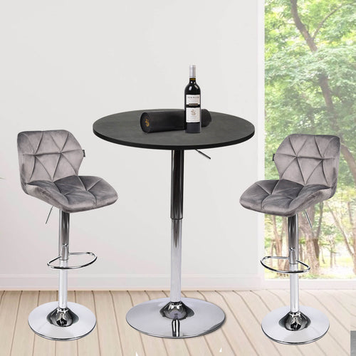 Elecwish Bar Table Set 3-Piece OW0305