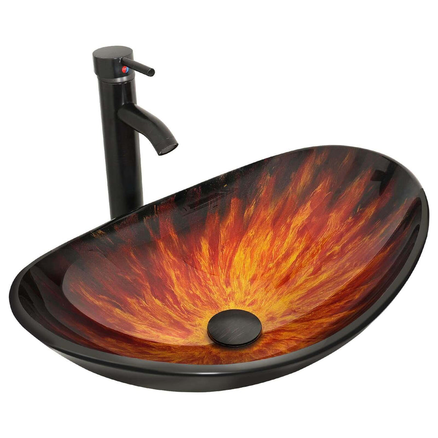Elecwish Bathroom Vessel Sink BA026