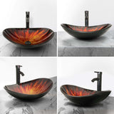 Elecwish Bathroom Vessel Sink BA026, view 3