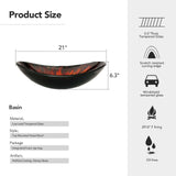 Elecwish Bathroom Vessel Sink BA026, view 4