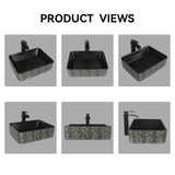 Elecwish Bathroom Ceramic Vessel Sink BA072, view 3