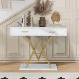 Elecwish Console Table with Drawer IF037, view 3