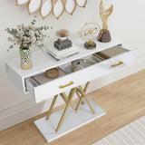 Elecwish Console Table with Drawer IF037, view 4