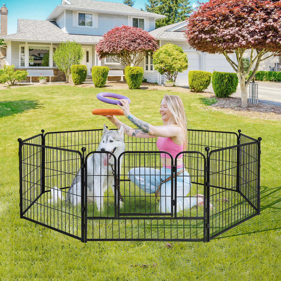 Elecwish High-Security Pet Fences - 32/24 Inch & 8/16 Panels