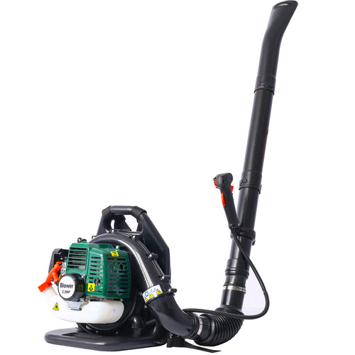ELECWISH OSAKAPRO 52CC Gas Backpack Leaf Blower, 2.0 HP with Extension Tube - Green