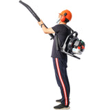 ELECWISH OSAKAPRO 52CC Gas Backpack Leaf Blower, 2.0 HP with Extension Tube - Green, view 3