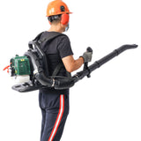 ELECWISH OSAKAPRO 52CC Gas Backpack Leaf Blower, 2.0 HP with Extension Tube - Green, view 4