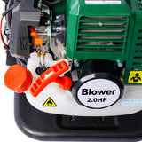 ELECWISH OSAKAPRO 52CC Gas Backpack Leaf Blower, 2.0 HP with Extension Tube - Green, view 5