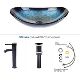 Elecwish Black Bathroom Vanity Set Combo with Vessel Sink HW1120, view 6