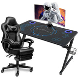 Elecwish Gaming Desk Chairs Set-S001, view 3
