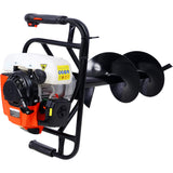 ELECWISH 2.7HP Gas-Powered Post Hole Digger with 4 Drill Bits, view 4