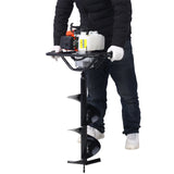 ELECWISH 2.7HP Gas-Powered Post Hole Digger with 4 Drill Bits, view 6