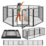 Elecwish Heavy Duty Dog Playpen 32"W Indoor Outdoor, view 4