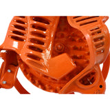 ELECWISH Heavy Duty Manual Corn Sheller with Wooden Handle - Cast Iron, Orange, view 6