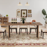 Elecwish Large Industrial Dinner Table IF052, view 3