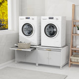 Elecwish Laundry Pedestal for Washer and Dryer, Heavy Duty 29" Universal Washing Machine Stand with Adjustable Feet and 4 Panel Corner, 700LBS Capacity, Fit Anti-Vibration Design HO8043, view 4
