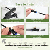 Elecwish Garden Misters for Outdoor Patio GA702, view 6